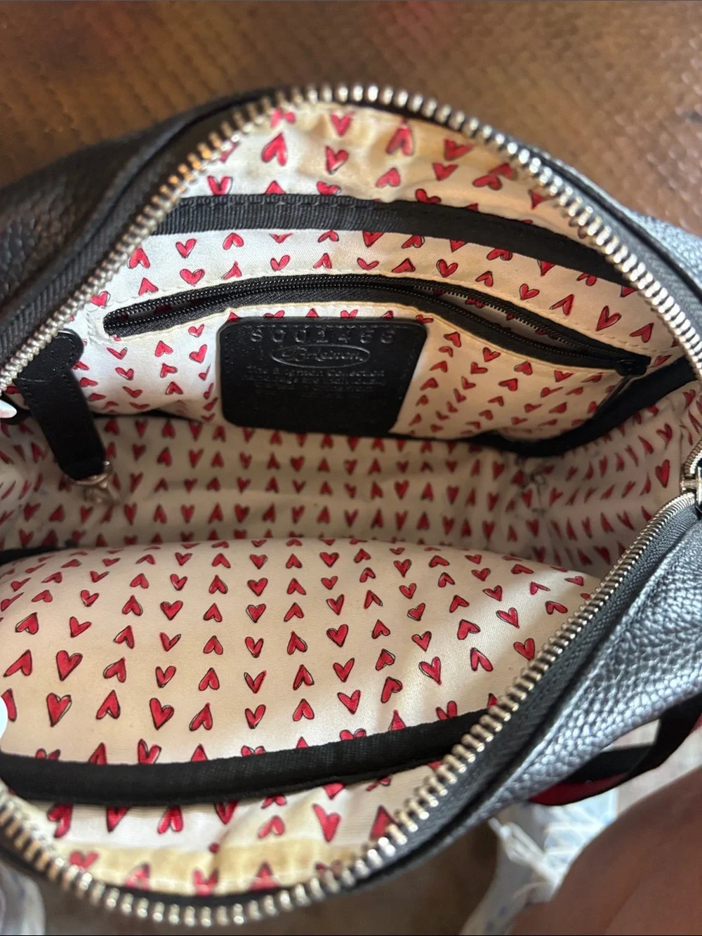 Brighton Cassie Camera Bag Pebbled Leather Multicolor Shoulder Bag H3678M